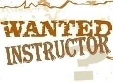 WANTED INSTRUCTOR